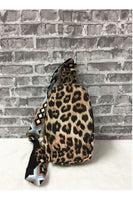 ANIMAL PRINT CROSSBODY SLING PURSE