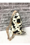 ANIMAL PRINT CROSSBODY SLING PURSE