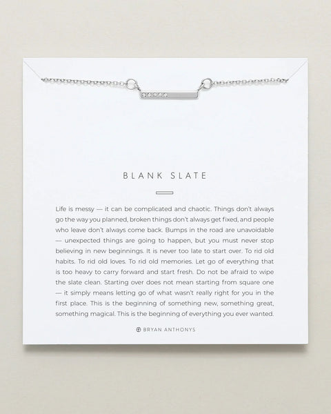 BRYAN ANTHNONY BLANK SLATE NECKLACES