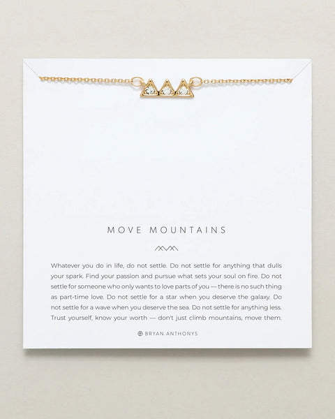 BRYAN ANTHONY MOVE MOUNTAINS NECKLACE